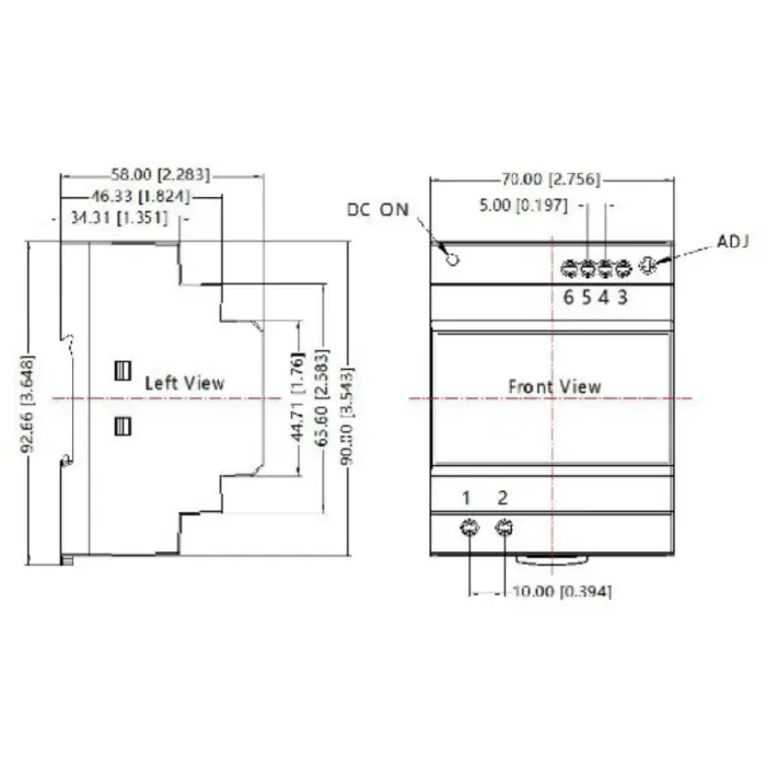 ZASILACZ IMPULSOWY DL2-100-24-U