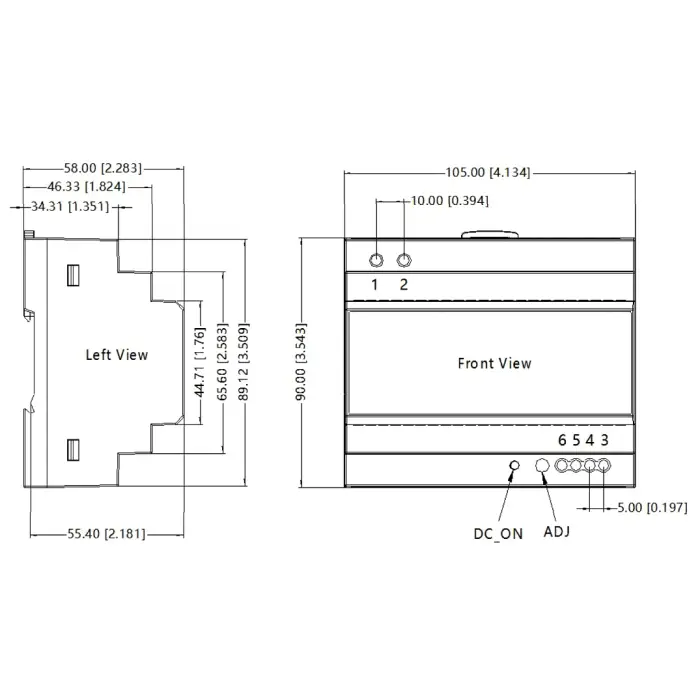 ZASILACZ IMPULSOWY DL2-150-48-U