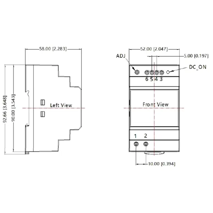 ZASILACZ IMPULSOWY DL2-60-24-U