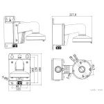 UCHWYT KAMERY DS-1272ZJ-110B Hikvision