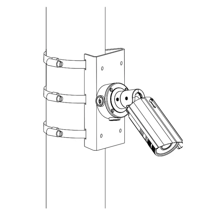 UCHWYT NA SŁUP DS-1275ZJ-SUS Hikvision