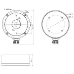 UCHWYT KAMERY DS-1280ZJ-DM22 Hikvision