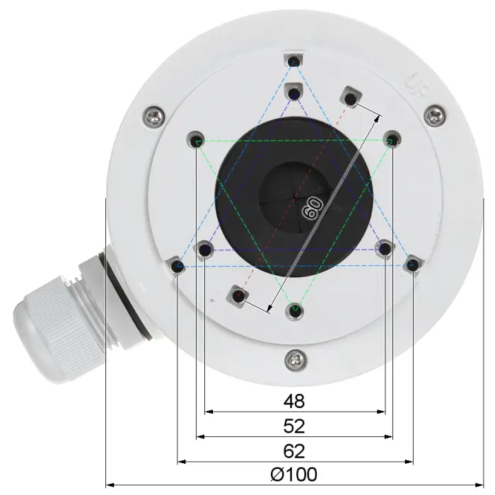 UCHWYT KAMERY DS-1280ZJ-XS Hikvision