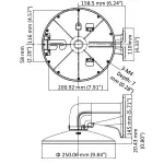 UCHWYT KAMERY DS-1618ZJ-6D Hikvision