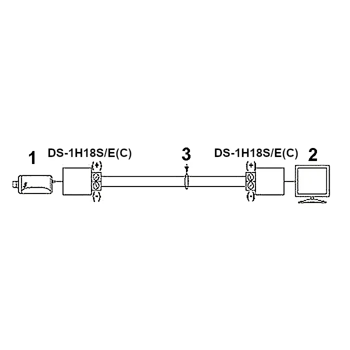 TRANSFORMATOR WIDEO DS-1H18S/E(C) Hikvision