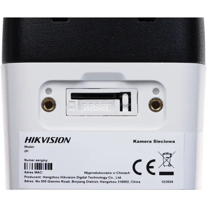 KAMERA IP DS-2CD1063G2-LIUF/SL(2.8MM)PL Smart Hybrid Light 6 Mpx Hikvision