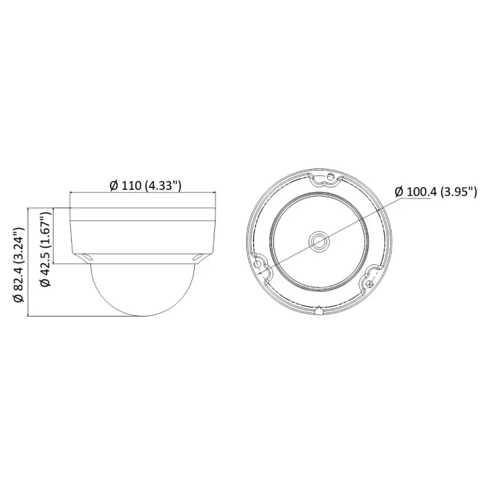 KAMERA WANDALOODPORNA IP DS-2CD1123G0E-I(2.8mm)(C) - 1080p Hikvision