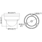 KAMERA WANDALOODPORNA IP DS-2CD2143G2-IS(2.8MM)BLACK ACUSENSE - 4 Mpx 2.8 mm Hikvision