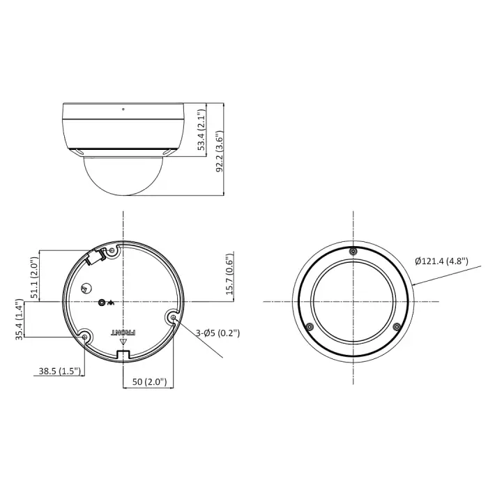 KAMERA WANDALOODPORNA IP DS-2CD2146G2-I(2.8MM)(C) ACUSENSE - 4 Mpx 2.8 mm Hikvision