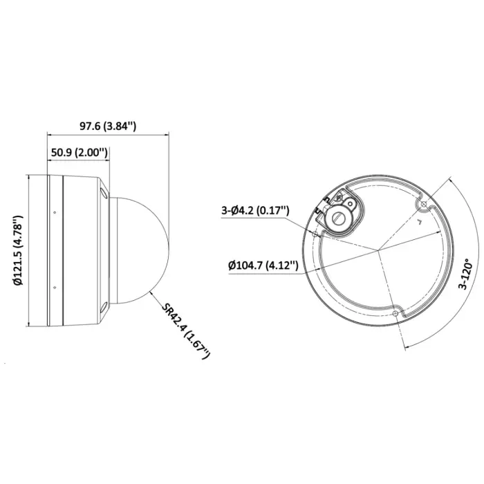 KAMERA WANDALOODPORNA IP DS-2CD2146G2H-ISU(2.8MM)(EF) AcuSense - 4 Mpx Hikvision