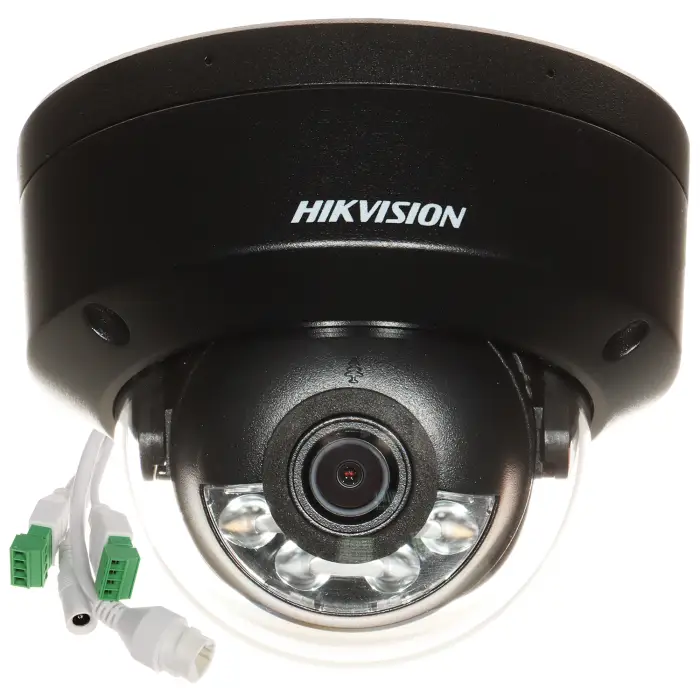 KAMERA WANDALOODPORNA IP DS-2CD2183G2-LIS2U(2.8MM)(BLACK) Smart Hybrid Light AcuSense - 8.3 Mpx 4K UHD Hikvision