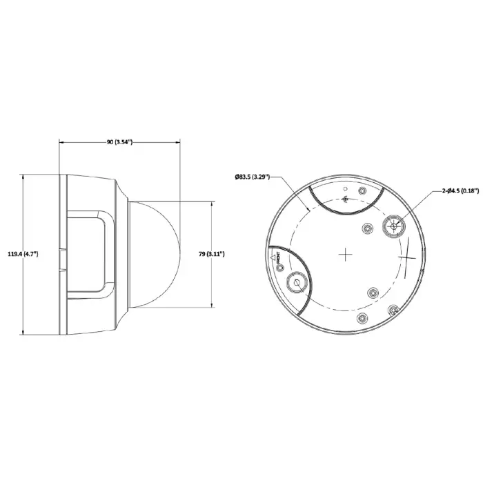 KAMERA WANDALOODPORNA IP DS-2CD2186G2-IMS(2.8MM) AcuSense - 8.3 Mpx 4K UHD Hikvision