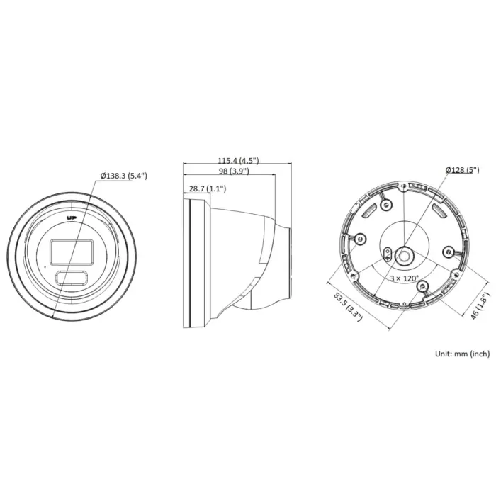 KAMERA IP DS-2CD2346G2H-IU(2.8MM)(EF)/PL DarkFighter AcuSense - 4 Mpx 2.8 mm Hikvision