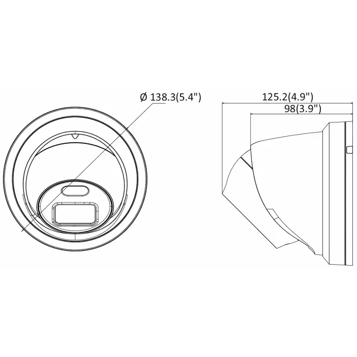 KAMERA IP DS-2CD2347G2-LU(2.8MM)(C)(BLACK) ColorVu - 4 Mpx Hikvision