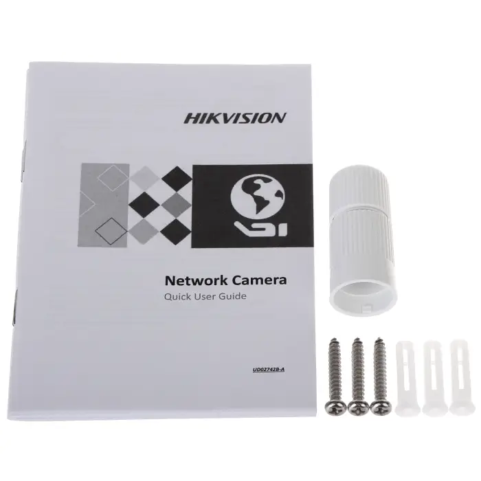 KAMERA IP DS-2CD2383G2-IU(2.8MM)(BLACK) - 8.3 Mpx, 4K UHD Hikvision
