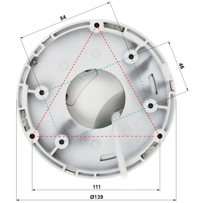 KAMERA IP DS-2CD2386G2H-IU(2.8MM)(EF) AcuSense - 8.3 Mpx, 4K UHD Hikvision