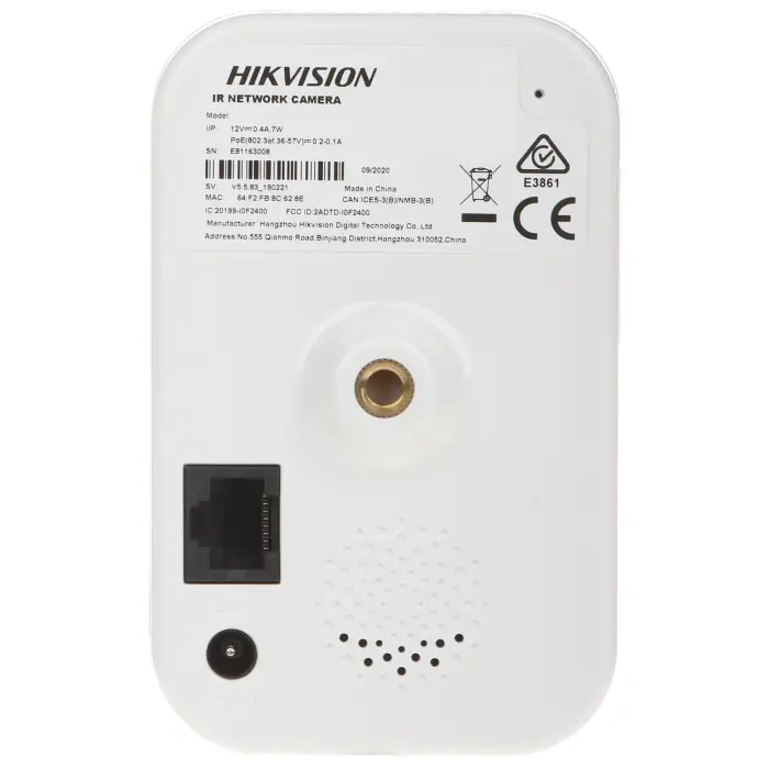 KAMERA IP DS-2CD2421G0-IW(2.8MM)(W) Wi-Fi - 1080p Hikvision