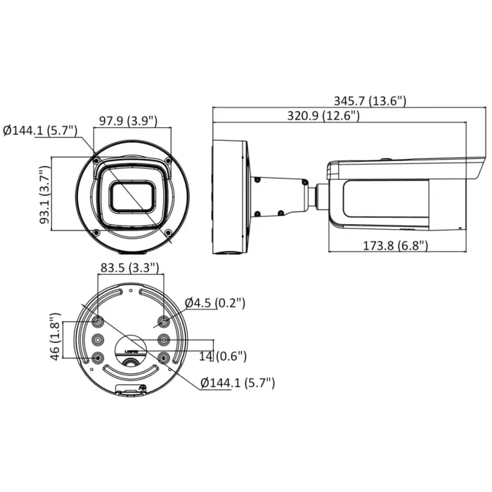 KAMERA WANDALOODPORNA IP DS-2CD2646G2-IZS(2.8-12MM)(C) ACUSENSE - 4 Mpx - MOTOZOOM Hikvision