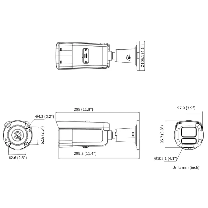 KAMERA WANDALOODPORNA IP DS-2CD2647G2HT-LIZS(2.8-12MM)(EF) Smart Hybrid Light ColorVu - 4 Mpx MOTOZOOM Hikvision