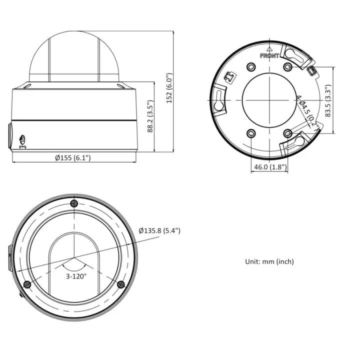 KAMERA WANDALOODPORNA IP DS-2CD2747G2T-LZS(2.8-12MM)(C)BLACK ColorVu - 4 Mpx - MOTOZOOM Hikvision