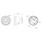 KAMERA WANDALOODPORNA IP DS-2CD2H83G2-LIZS2U(2.8-12MM) AcuSense Smart Hybrid Light - 8.3 Mpx 4K UHD - MOTOZOOM Hikvision