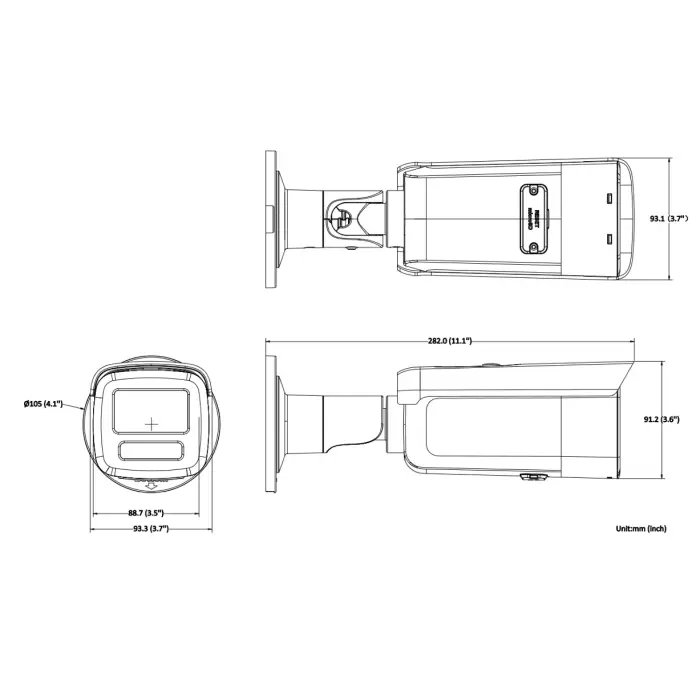 KAMERA IP DS-2CD2T86G2H-4I(2.8MM)(EF) AcuSense - 8.3 Mpx 4K UHD Hikvision