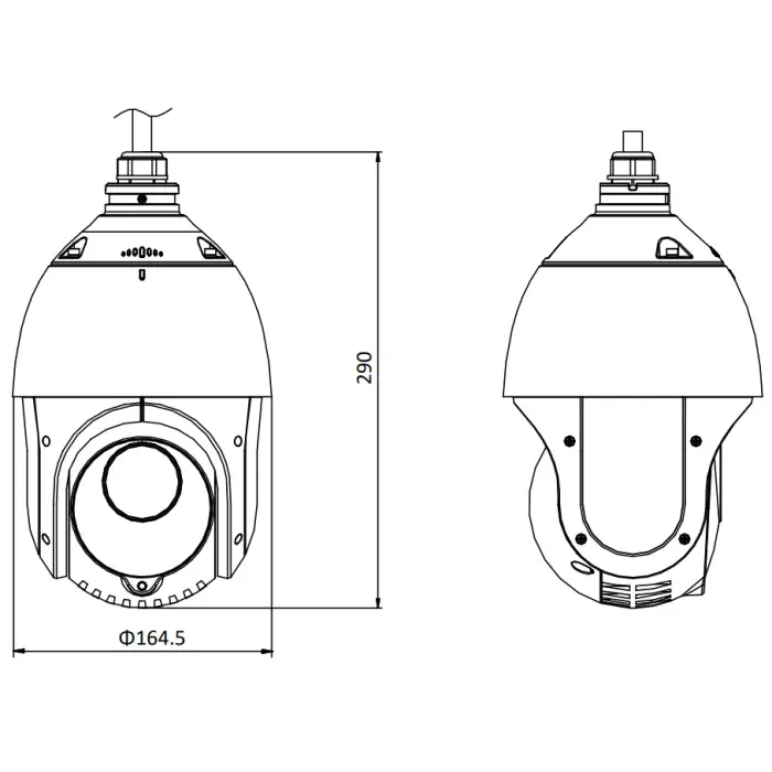 KAMERA IP OBROTOWA ZEWNĘTRZNA DS-2DE4215IW-DE(T5) AcuSense - 1080p 5 ... 75 mm Hikvision