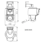 KAMERA IP SZYBKOOBROTOWA ZEWNĘTRZNA DS-2SE3C404MWG-E/14(2.8MM) TandemVu - 3.7 Mpx 2.8 ... 12 mm Hikvision