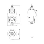 KAMERA IP SZYBKOOBROTOWA DS-2SE4C425MWG-E/14(F0)/PL TandemVu ColorVu - 4 Mpx 4.8 ... 120 mm Hikvision