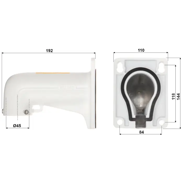 KAMERA IP SZYBKOOBROTOWA DS-2SE4C425MWG-E/14(F0)/PL TandemVu ColorVu - 4 Mpx 4.8 ... 120 mm Hikvision