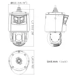 KAMERA IP SZYBKOOBROTOWA ZEWNĘTRZNA DS-2SE7C425MWG-EB/26(F0) TandemVu ColorVu - 3.7 Mpx 4.8 ... 120 mm Hikvision