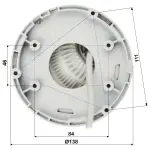 HYBRYDOWA KAMERA TERMOWIZYJNA IP DS-2TD1217-2/QA 1.8 mm - 720p, 2 mm - 4 Mpx Hikvision