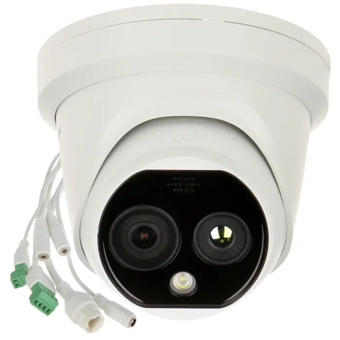 HYBRYDOWA KAMERA TERMOWIZYJNA IP DS-2TD1228-2/QA 2.1 mm - 720p, 2.2 mm - 4 Mpx Hikvision