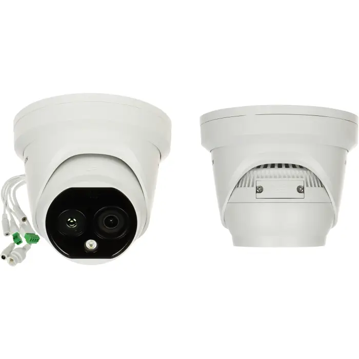 HYBRYDOWA KAMERA TERMOWIZYJNA IP DS-2TD1228T-2/QA(B) HeatPro 2.1 mm - 720p, 2.2 mm - 4 Mpx Hikvision