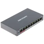 SWITCH POE DS-3E0109P-E/M(B) 8-PORTOWY Hikvision