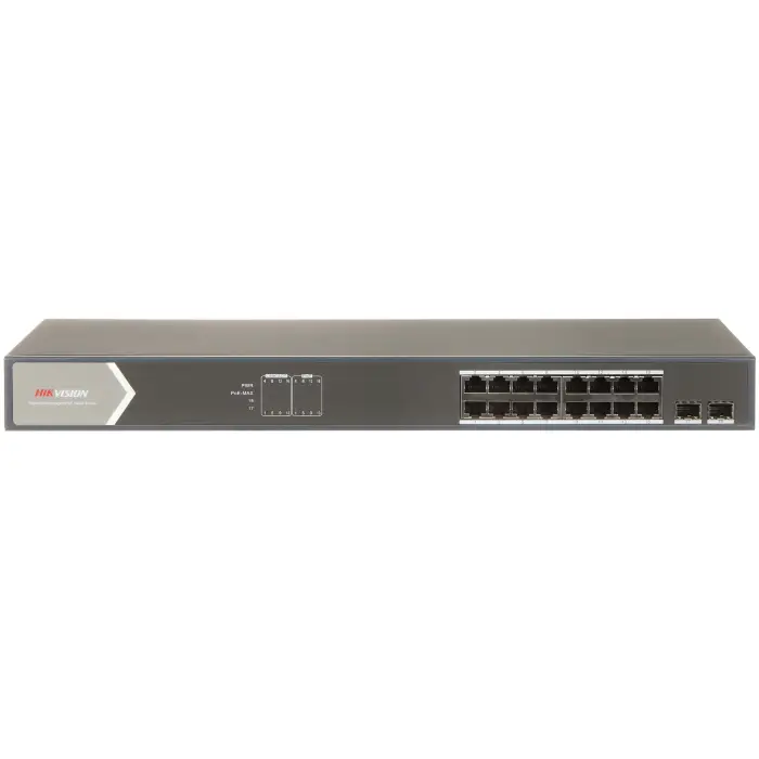 SWITCH POE DS-3E0518P-E/M 16-PORTOWY SFP Hikvision