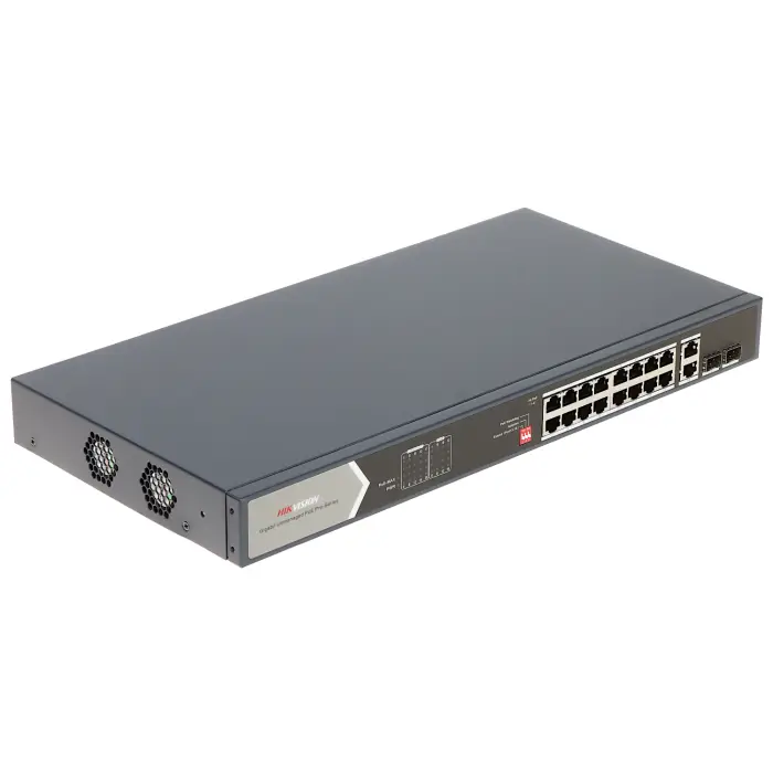 SWITCH POE DS-3E0520HP-E 16-PORTOWY SFP Hikvision