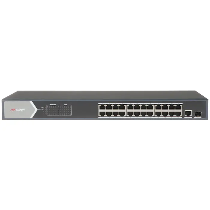 SWITCH POE DS-3E0526P-E 24-PORTOWY SFP Hikvision