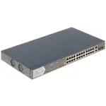 SWITCH POE DS-3E0528HP-E 24-PORTOWY SFP Hikvision