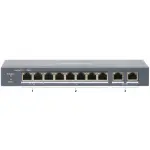 SWITCH POE DS-3E1310HP-EI 8-PORTOWY Hikvision