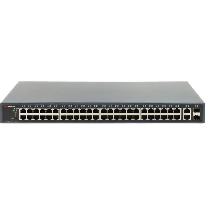 SWITCH POE DS-3E1552P-SI 48-PORTOWY SFP Hikvision