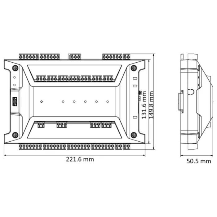 KONTROLER DOSTĘPU DS-K2702WX-E1(P) Hikvision