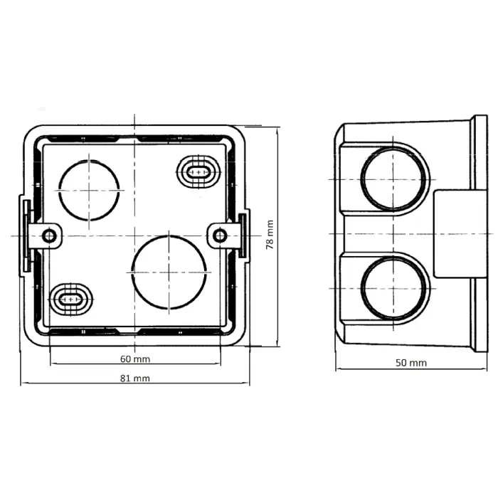 OBUDOWA PODTYNKOWA DS-KAB86 Hikvision