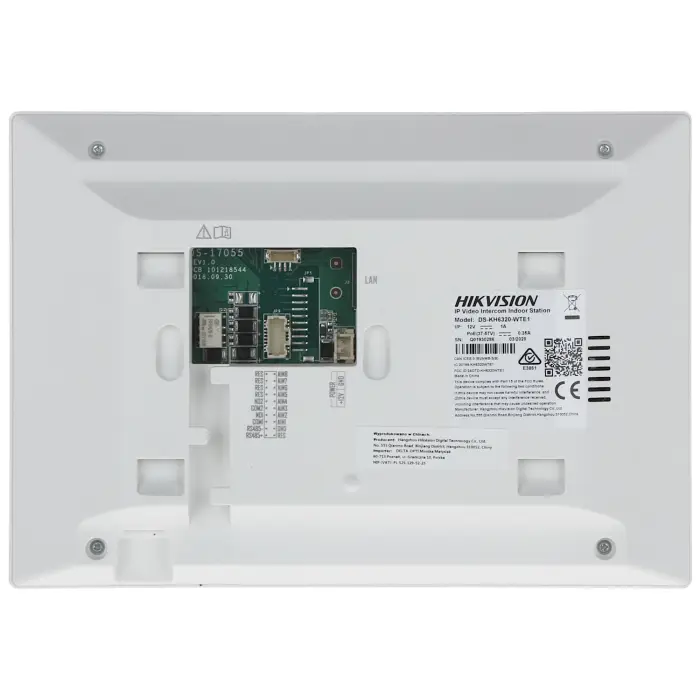 PANEL WEWNĘTRZNY Wi-Fi / IP DS-KH6320-WTE1-W Hikvision