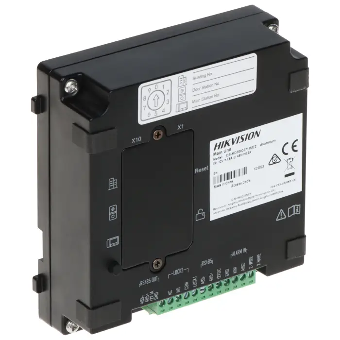 ZESTAW WIDEODOMOFONOWY DS-KIS704EY-ACF2/ALUMINUM Hikvision