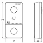 WIDEODOMOFON BEZPRZEWODOWY DS-KV6113-WPE1(C)/SURFACE Wi-Fi / IP Hikvision