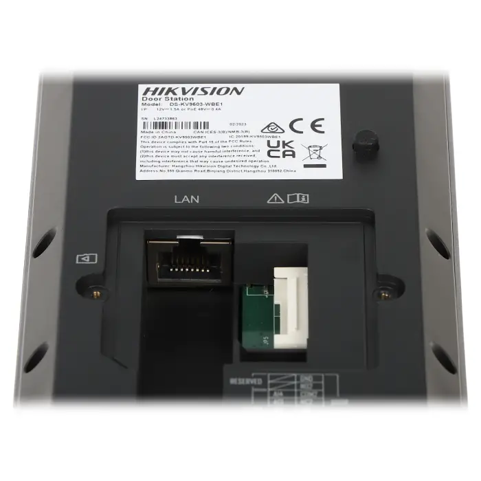 WIDEODOMOFON BEZPRZEWODOWY DS-KV9503-WBE1 Wi-Fi / IP Hikvision