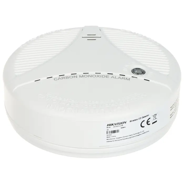 BEZPRZEWODOWA CZUJKA TLENKU WĘGLA (CZADU) AX PRO DS-PDCO-E-WE Hikvision