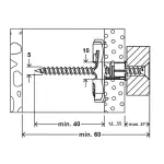 KOŁEK ZACISKOWY DUOTEC-10/SPH Fischer