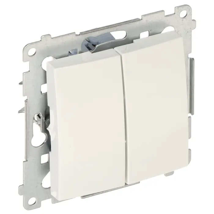 ŁĄCZNIK ŚWIECZNIKOWY PODWÓJNY DW5.01/11-SIMON54 250 V 10 A